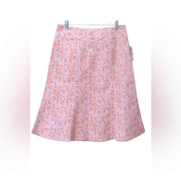 Gap Stretch Floral Print Cotton Blend Skirt Size 8- 0643 - Picture 1 of 3